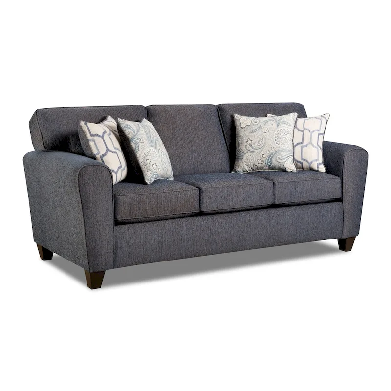 Hillingdon Sofa (Brown/ Cream/ Denim)