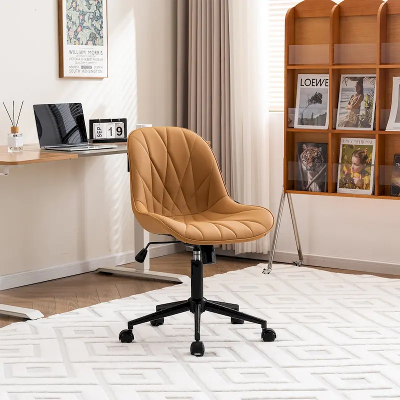 Home Office Desk Chairs with Wheels Rolling Task Computer Chair