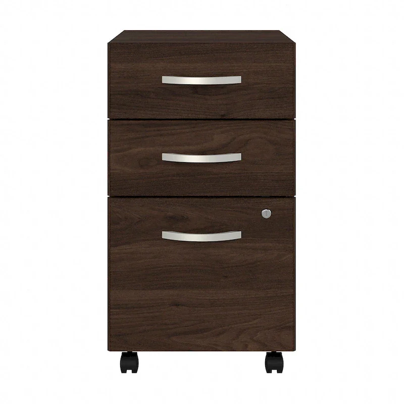 Hybrid 3 Drawer Mobile File Cabinet by Bush Business Furniture