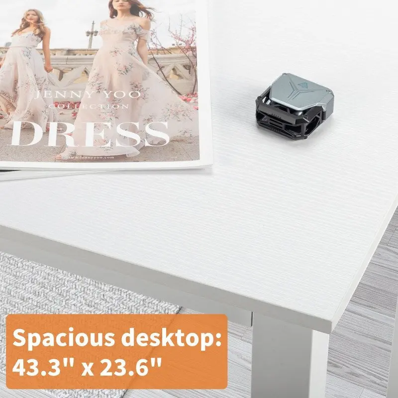 41.31 White Feet Writing Desk