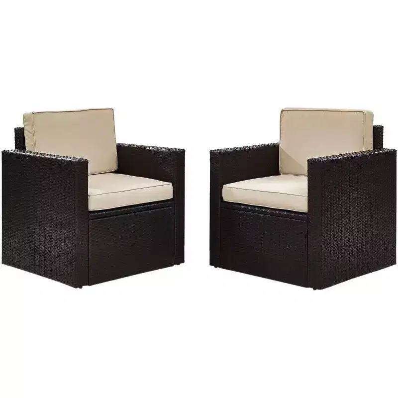 HomeStock Palm Harbor Outdoor Wicker Sofa