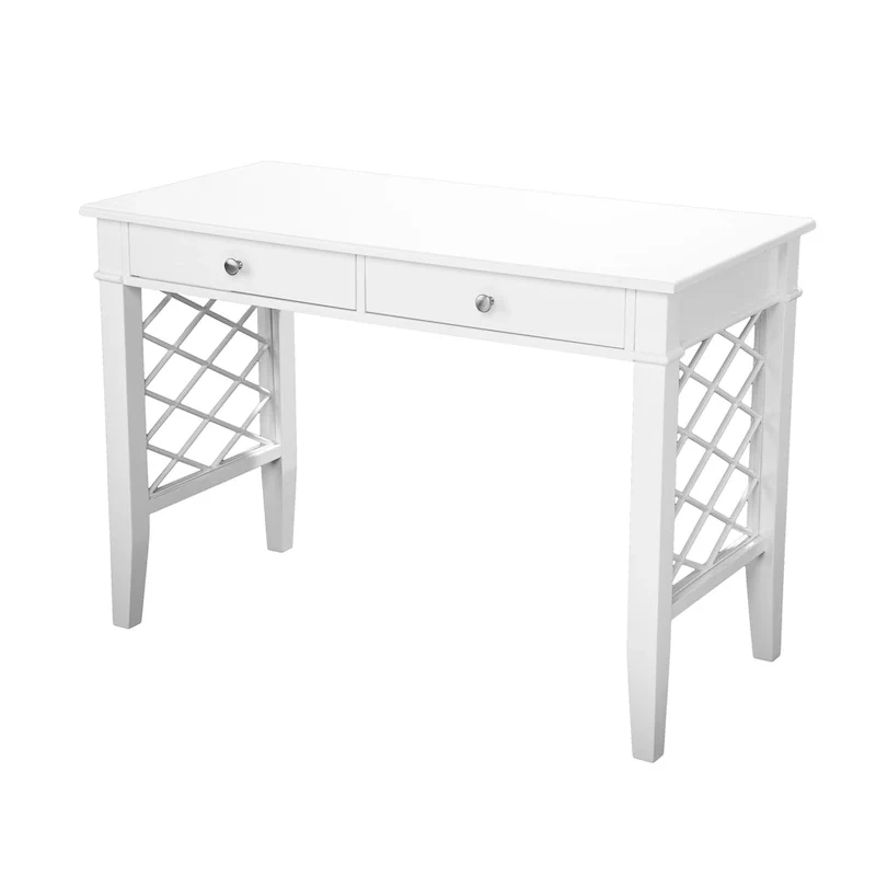 SEI Furniture Glendale White Writing Desk