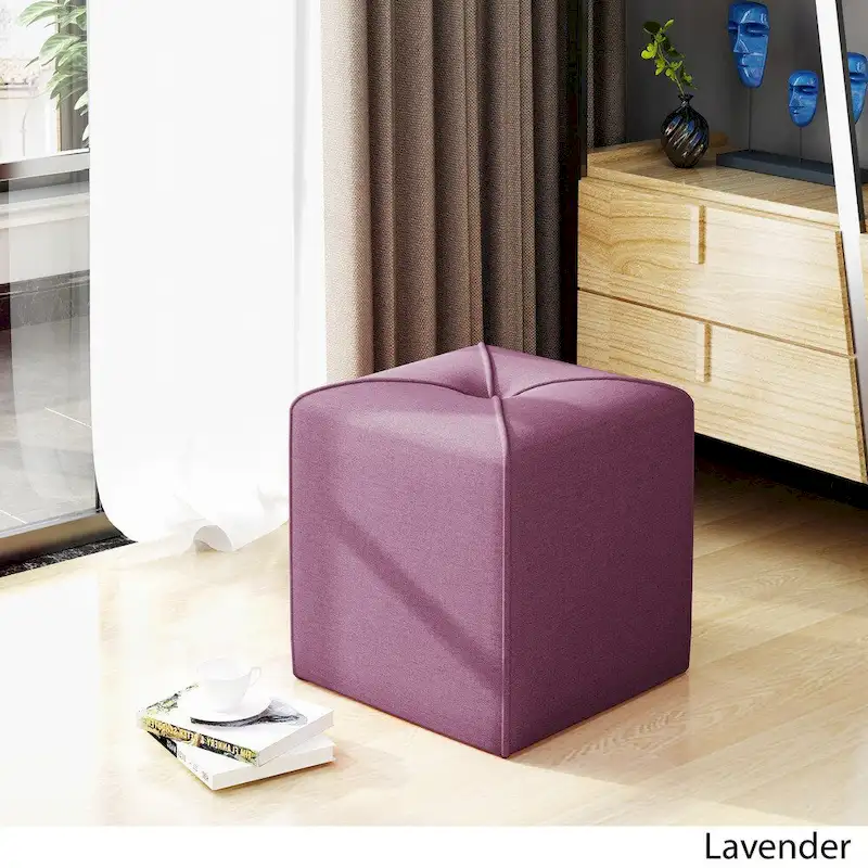Kenyon Fabric Square Ottoman by