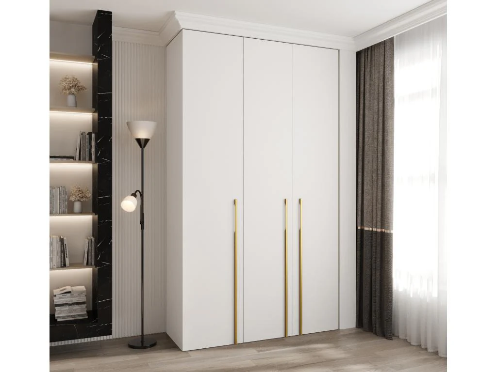 Wardrobe - Blanc/Dor