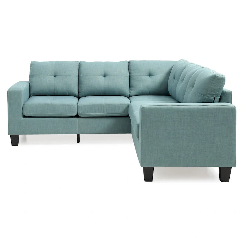 Twill Fabric Sectional Sofa
