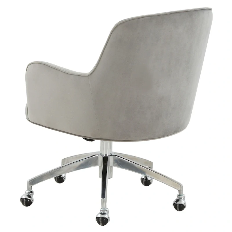 SAFAVIEH Couture Gregg Adjustable Swivel Desk Chair - 26.5  W x 27.8  L x 33.3  H - 26Wx28Dx35H