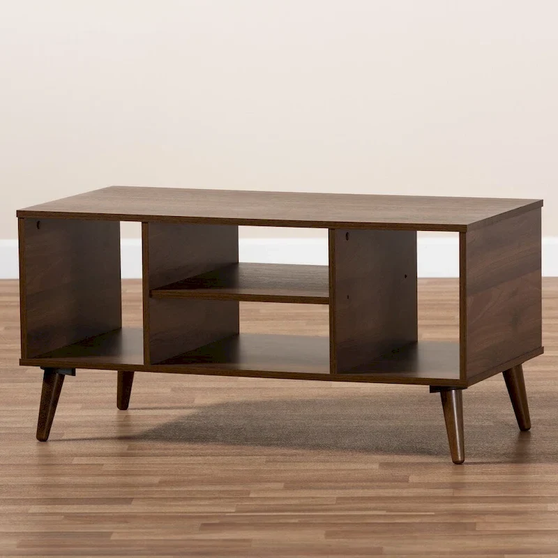 Carson Carrington Ugglekull Walnut Finished Coffee Table