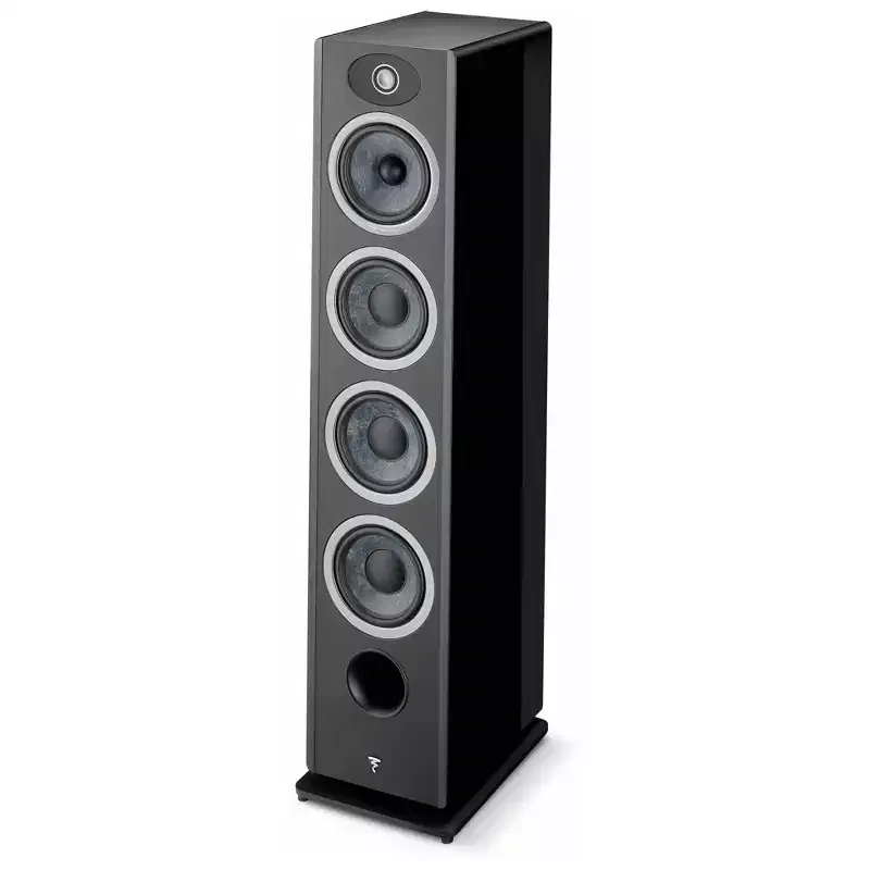 Focal Vestia N3 Towers (Black) Pair And Focal Vestia Center Channel