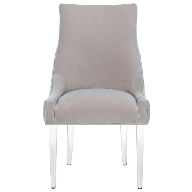 Acrylic Leg Dining Chair - 22W x 28D x 38H Modern Glamour Style