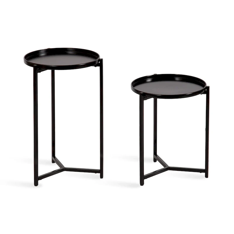 Kate and Laurel Aguilar Plant Stand Set - 2 Piece
