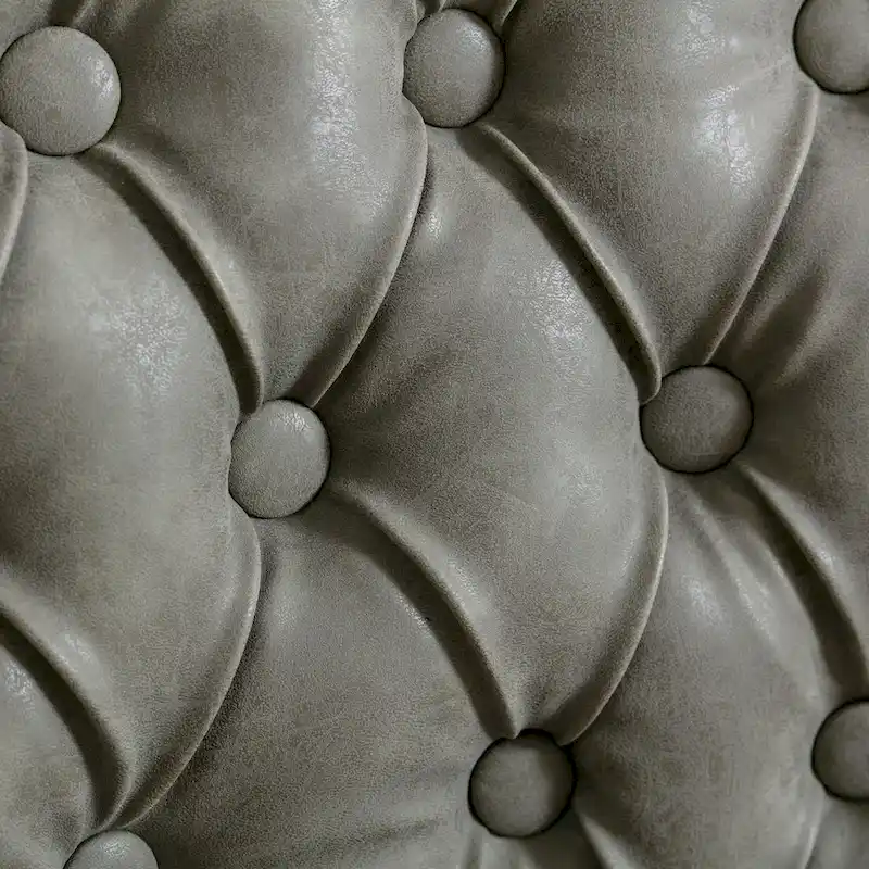 Set of 2 French Style Solid Wood Dining Chair with Nailhead