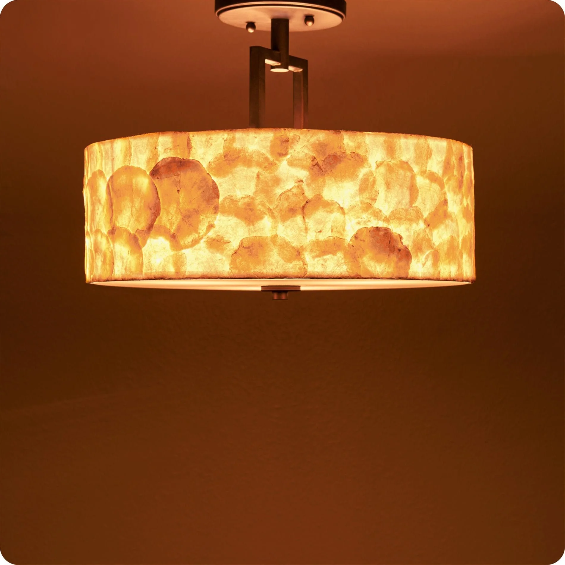 Cove 15 3-Light Semi Flush Mount Ceiling Light