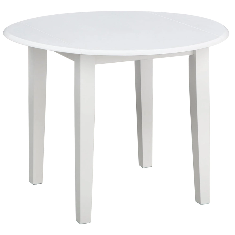 Simple Living Rollo Solid Wood Drop Leaf Dining Table