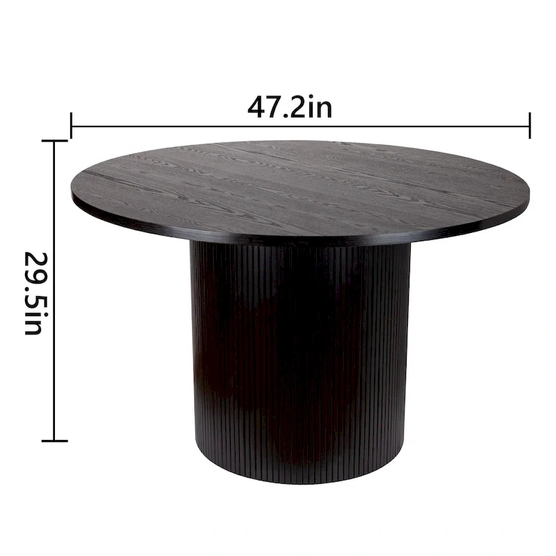 Round Pedestal Dining Table