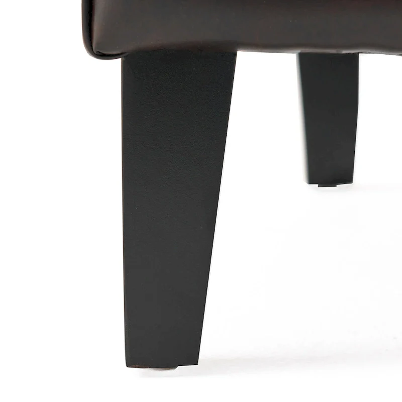 27  High Back Accent Chair with Wing Back and Birch Legs