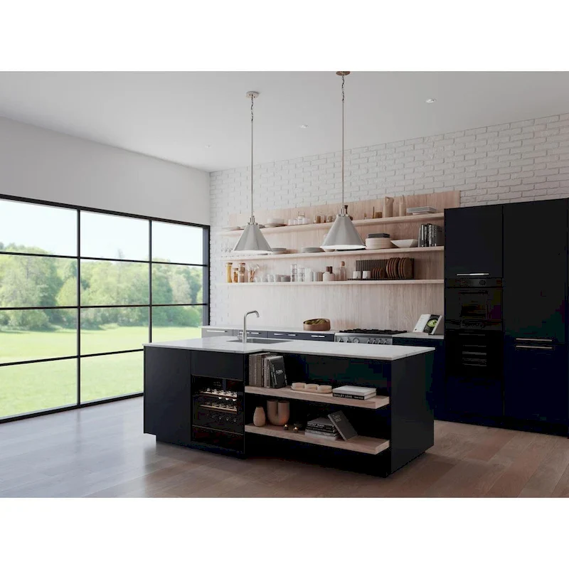 Hinton Collection One-Light Brushed Nickel Modern Farmhouse Pendant - 16 in x 16 in x 14 in