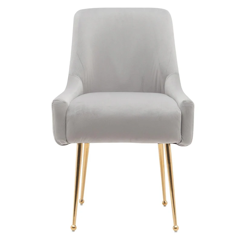 Tufted Velvet Upholstered Dining Chair Set of 2