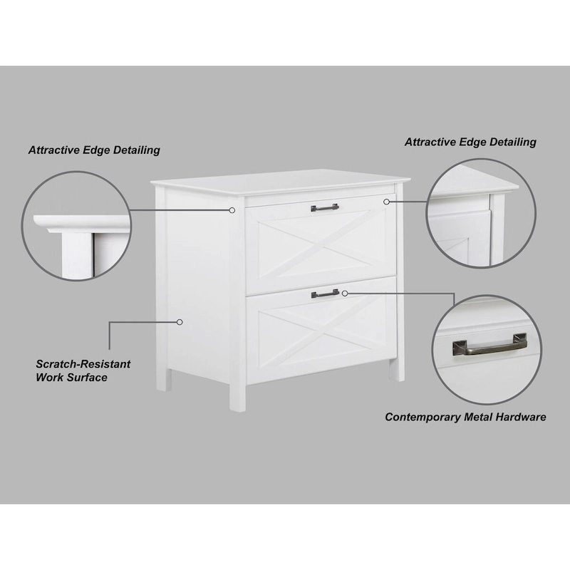 Saint Birch 2-Drawer File Cabinet