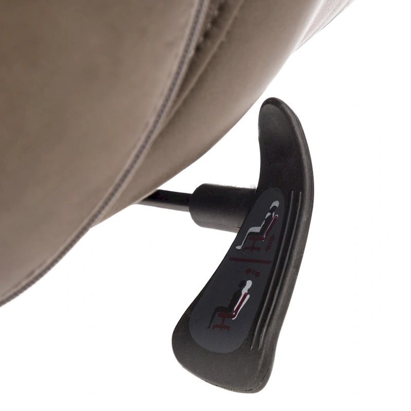 Modern High-Back Leatherette Adjustable Swivel Executive Office Chair by Glitzhome