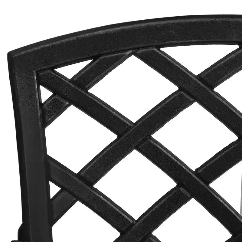 vidaXL Bistro Set Cast Aluminum