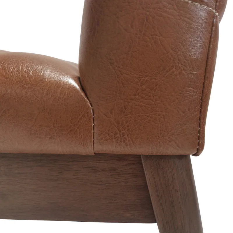 Vertically Quilted Upholstered Dining Chairs (Set of 6)