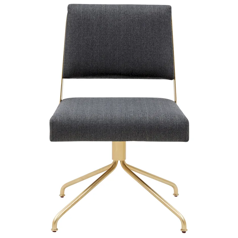 SAFAVIEH Couture Kanja Swivel Office Chair - 22Wx24Dx34H