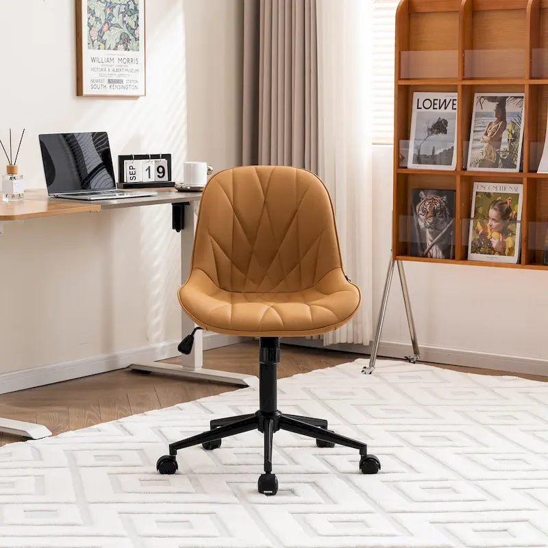 Home Office Desk Chairs with Wheels Rolling Task Computer Chair