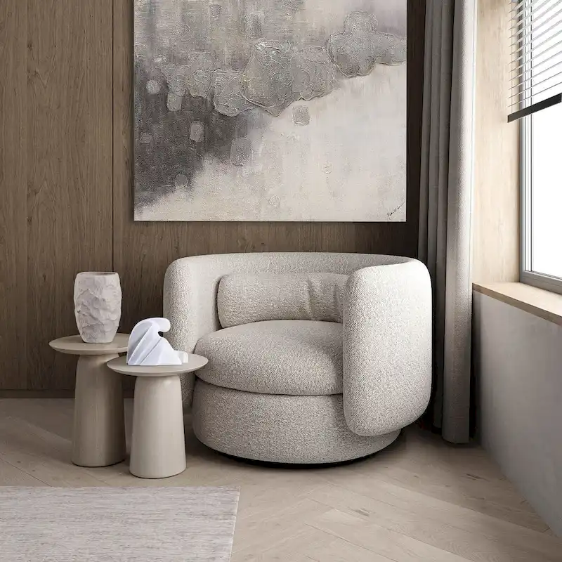 Renwil Imagine Ceramic Statue, Matte Off-White