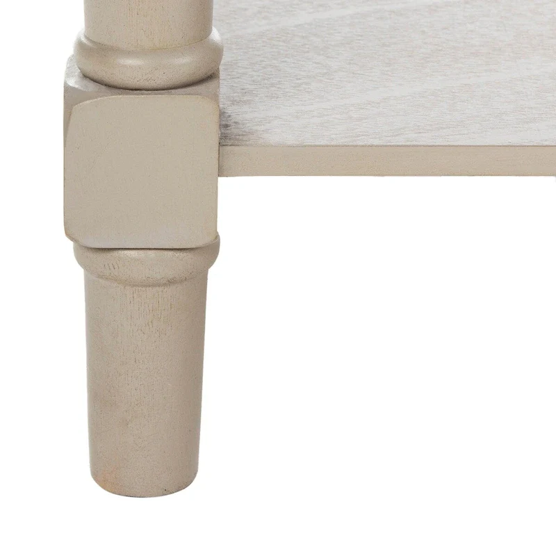 SAFAVIEH Bama Grey 2-Drawer Coffee Table - 41.7 W x 21.7 D x 18.5 H - 42Wx22Dx19H