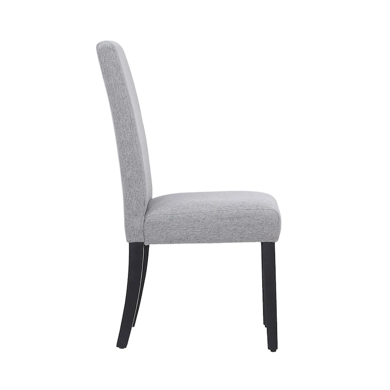 Grandview Upholstered Linen Fabric Dining Chair (Set of 2)