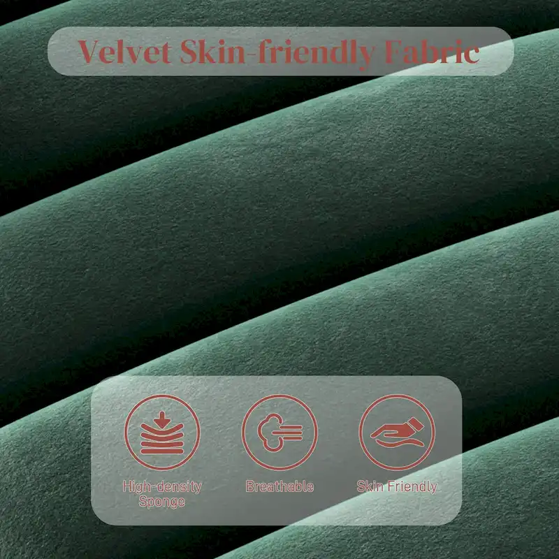 Ouyessir 52.2 Modern Channel Tufted Window Bench with Adjustable Back