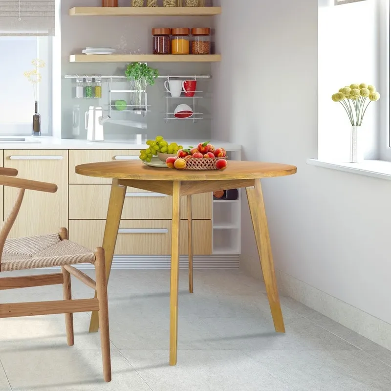 Genuine Hardwood Round Tables