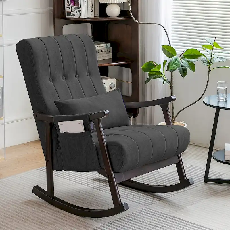 Solid Wood Rocking Chair