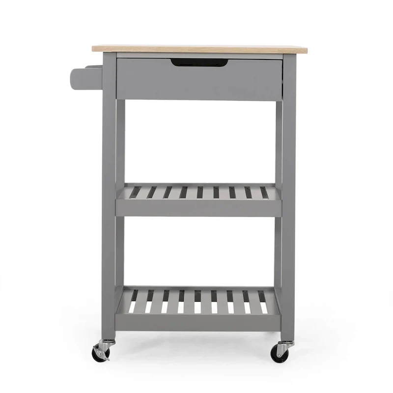 Dade Kitchen Cart with Wheels by Christopher Knight Home