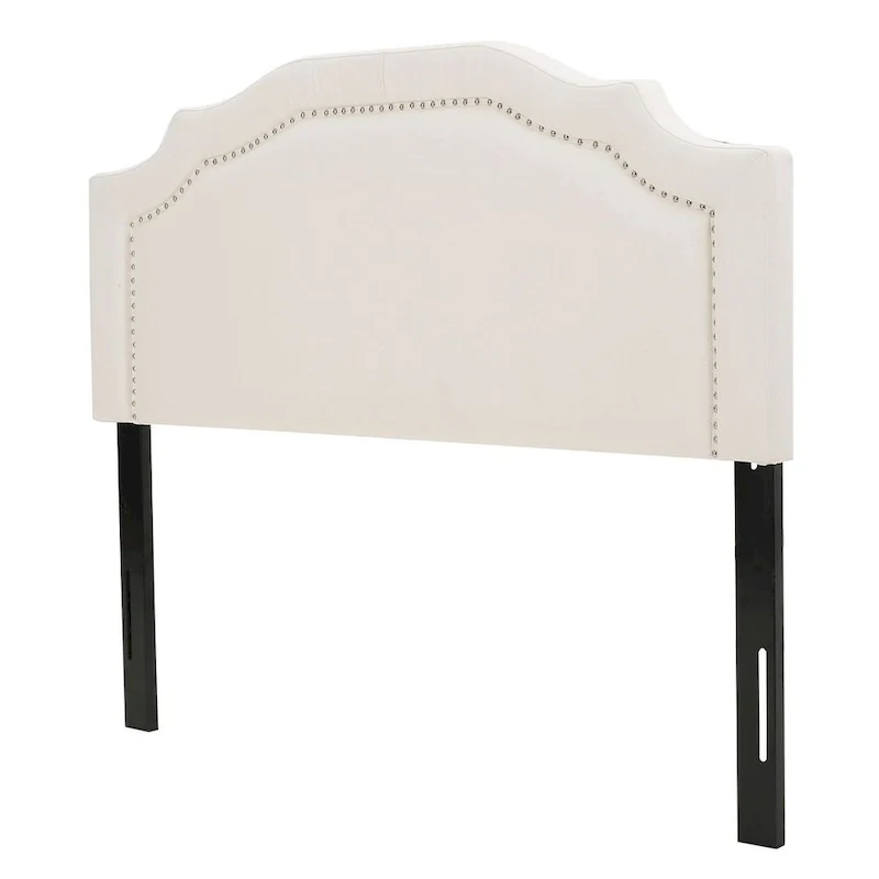62 Queen Headboard with Nailhead Trim by Christopher Knight Home