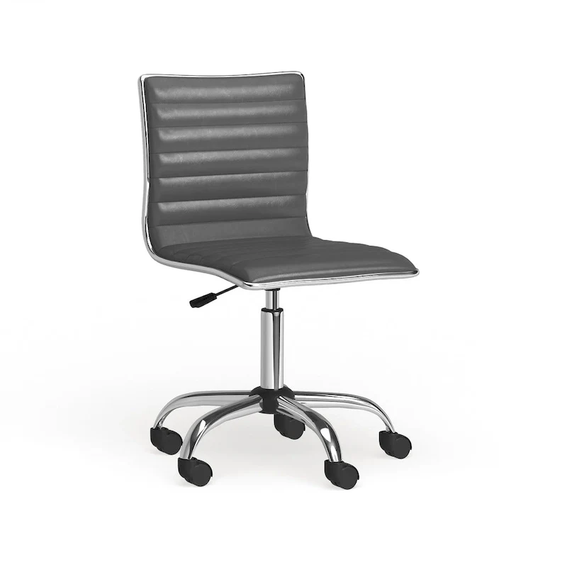 Carson Carrington Lund Modern Chrome Office Chair
