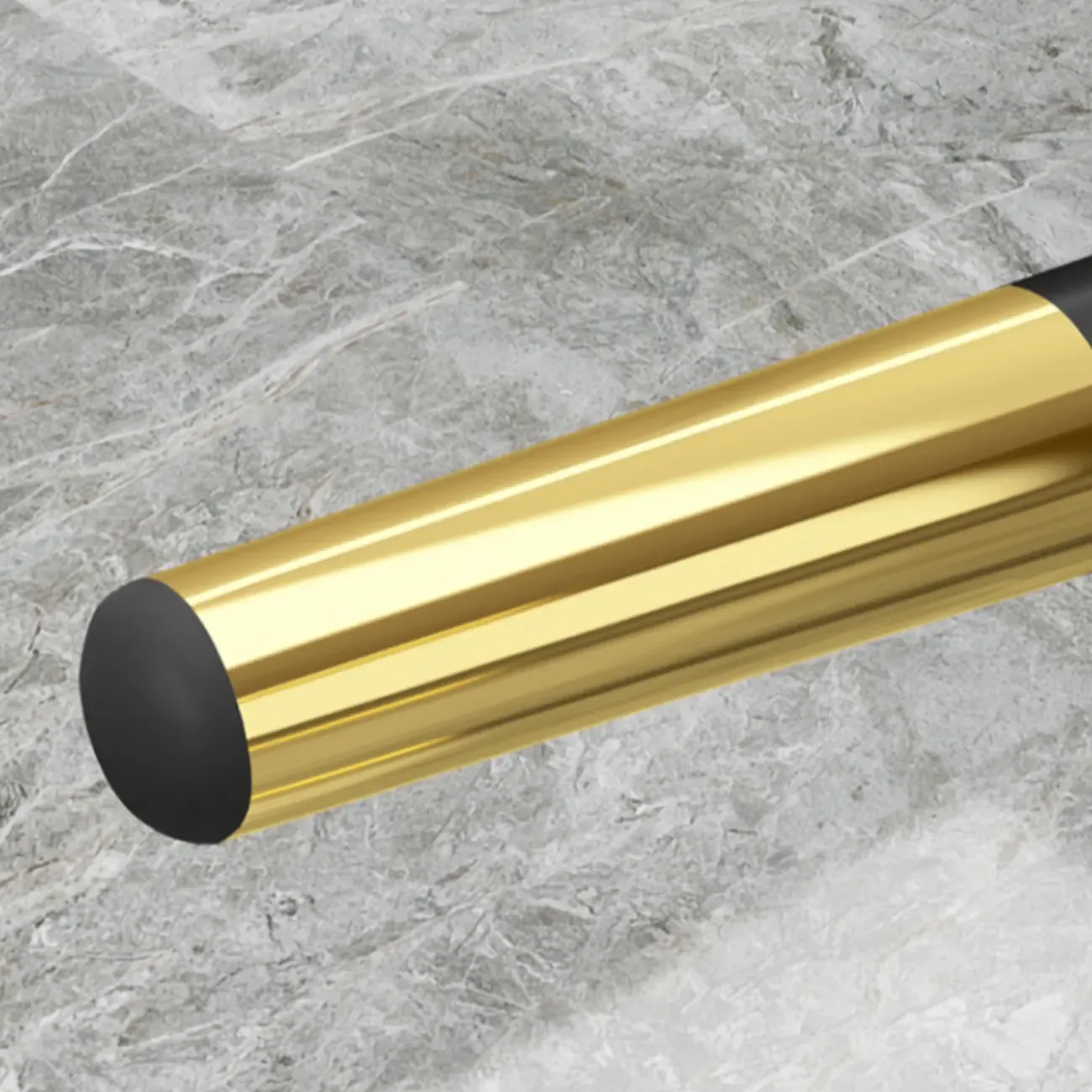 Modern Leather Upholstered Dining Chair with High Back