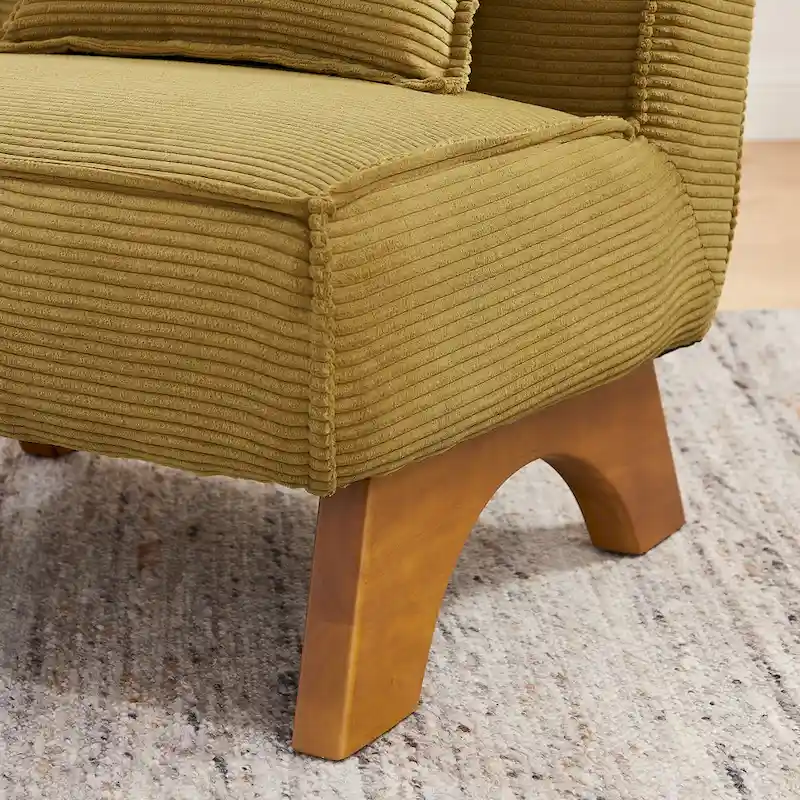 Art Leon Set of 2 Polyester Accent Chair