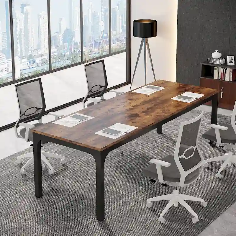 6.5FT Rectangle Conference Meeting Seminar Business Table