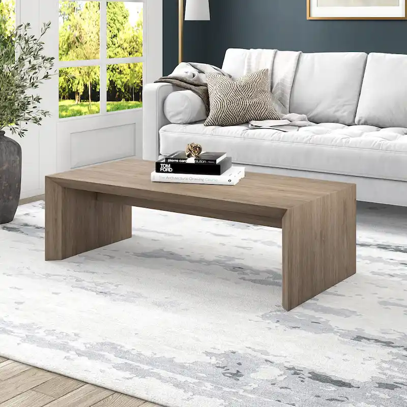 Oswin 48   Wide Rectangular Coffee Table - 47.5   Wide