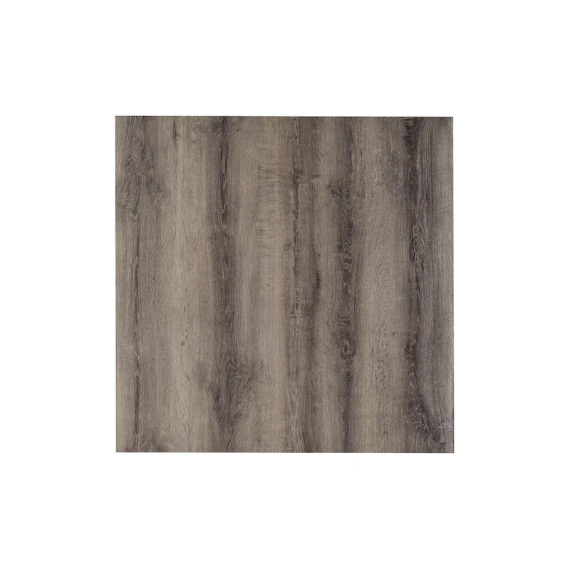 Farmhouse 5-Piece Square Bar Table with 4 Upholstered Counter Stools