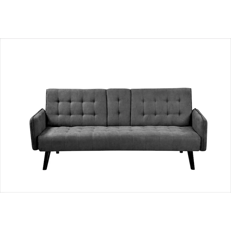 Hash Tufted Upholstered Futon Sleeper