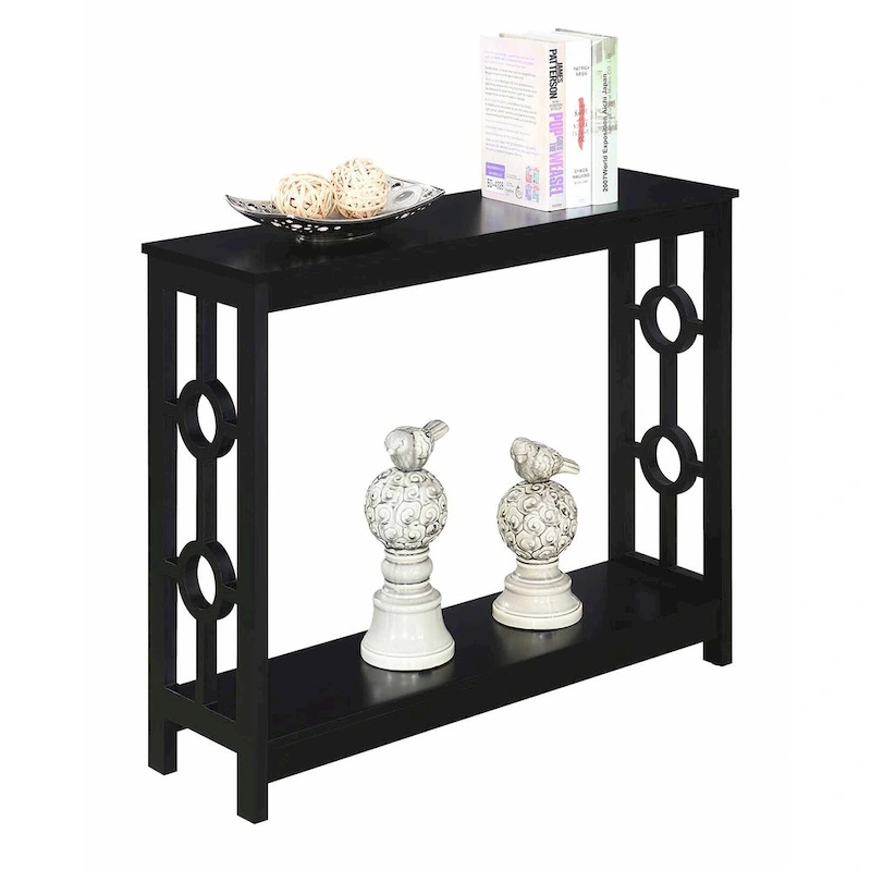 Convenience Concepts Ring Console Table with Shelf