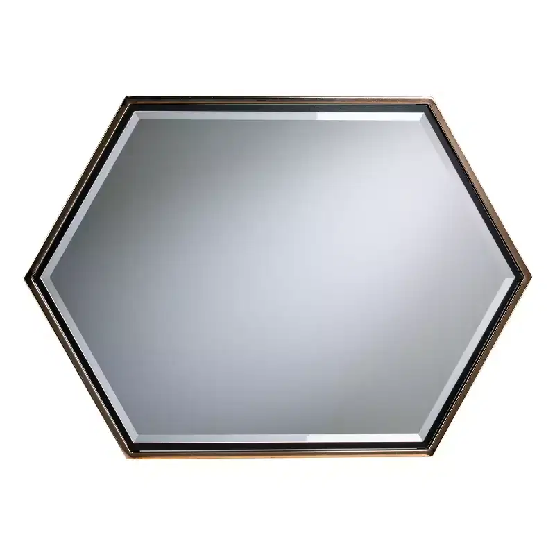 Holly & Martin Whexis Wall Mirror - Champagne - SEI