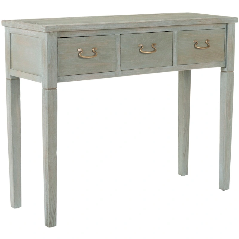 SAFAVIEH Marleine Antiqued Grey Console Table - 39.4 x 14.2 x 31.7 - 39Wx14Dx32H