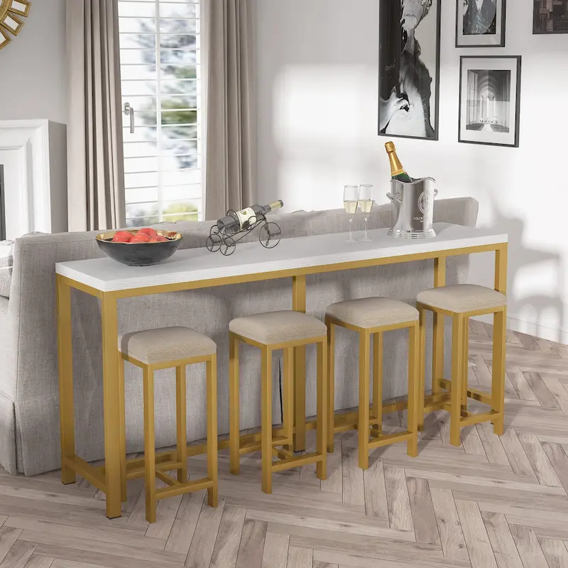 70.9 inch Extra Long Console Table Behind Sofa Couch, Narrow Entryway Table