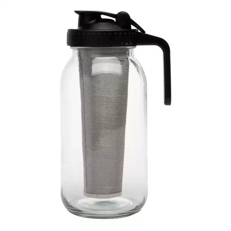 Primula 64oz Cold Brew Mason Jar Black