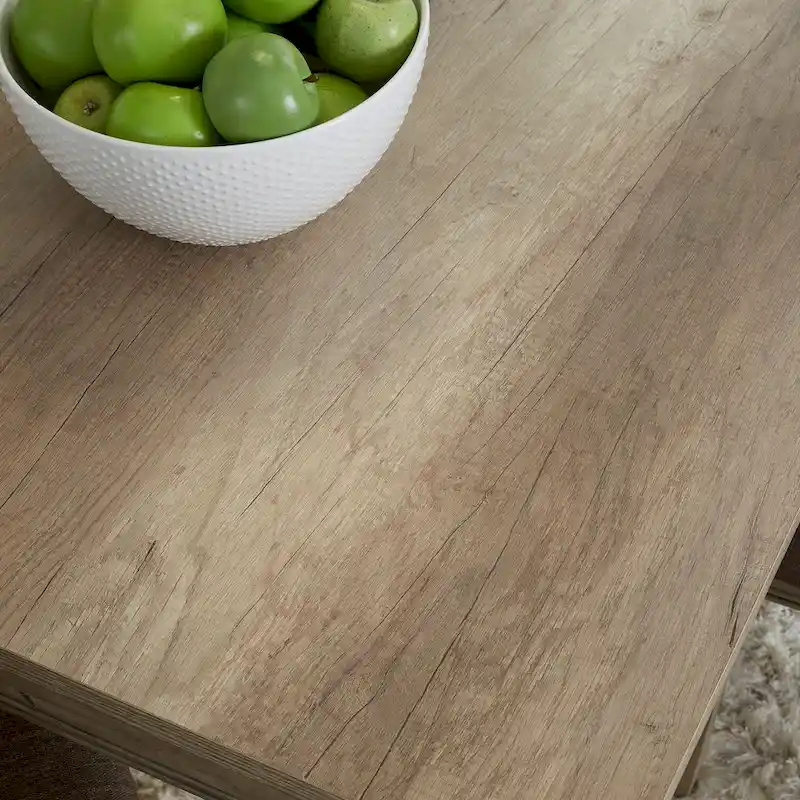 The Gray Barn Sun Valley Sandstone Rectangular Leg Table - Brown