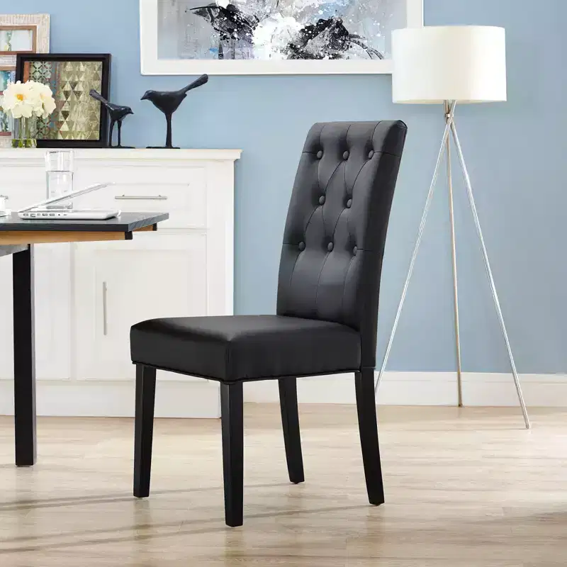 Confer Dining Vinyl Side Chair - Modway