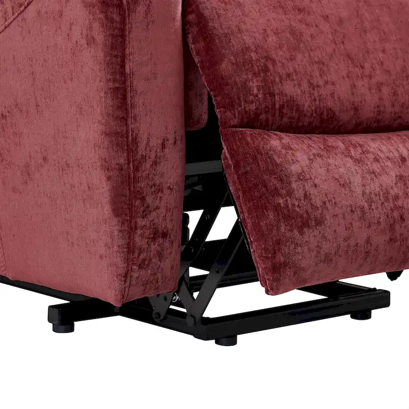 Electric Power Lift Recliner with Massage, Heat, and Convenient Features